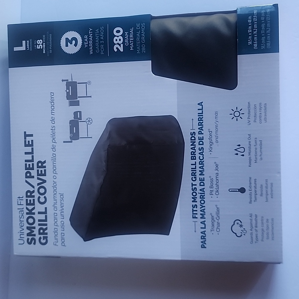 Universal Fit Large smoker/pellet grill cover